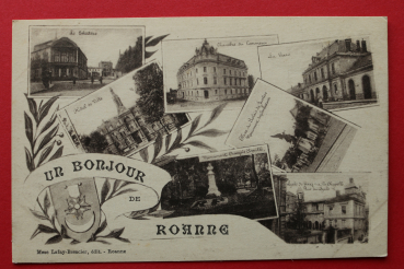 Postcard PC 1918 Roanne France